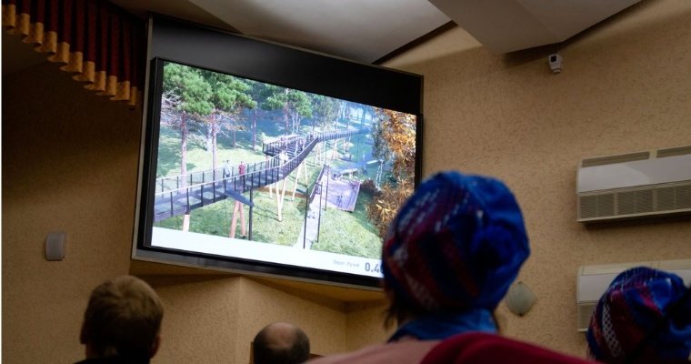 Жителям Ижевска представили эскизный проект благоустройства тропы в Холмогоровском лесу