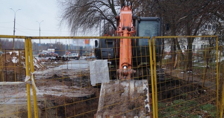 Новый водопровод появится на улице Дзержинского в Ижевске