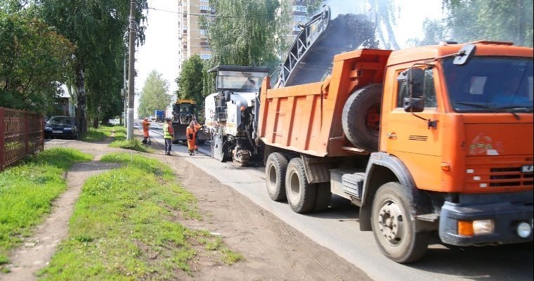 В Ижевске начался ремонт улицы Совхозной