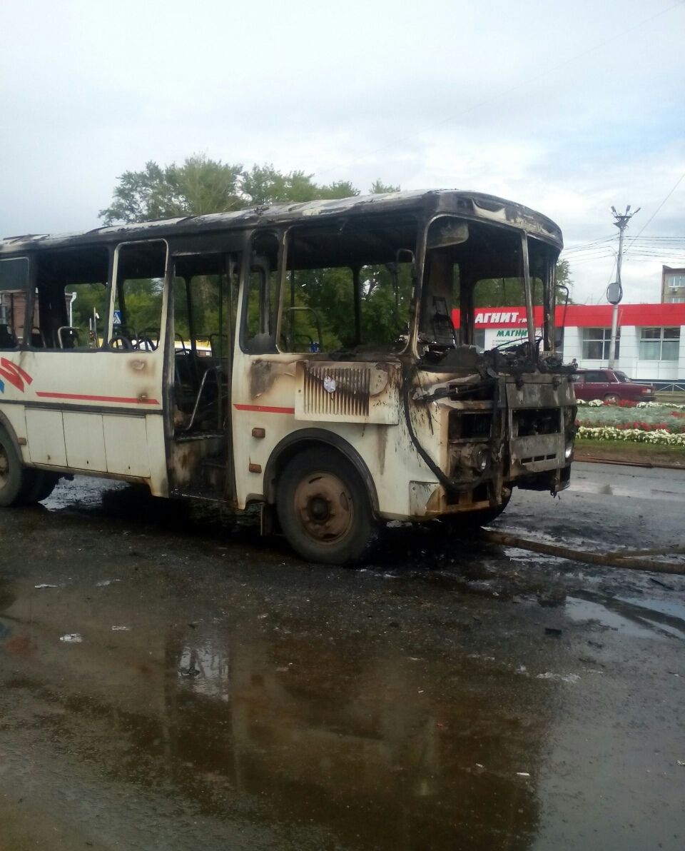 Неисправная электропроводка: названа предварительная причина возгорания автобуса в Сарапуле