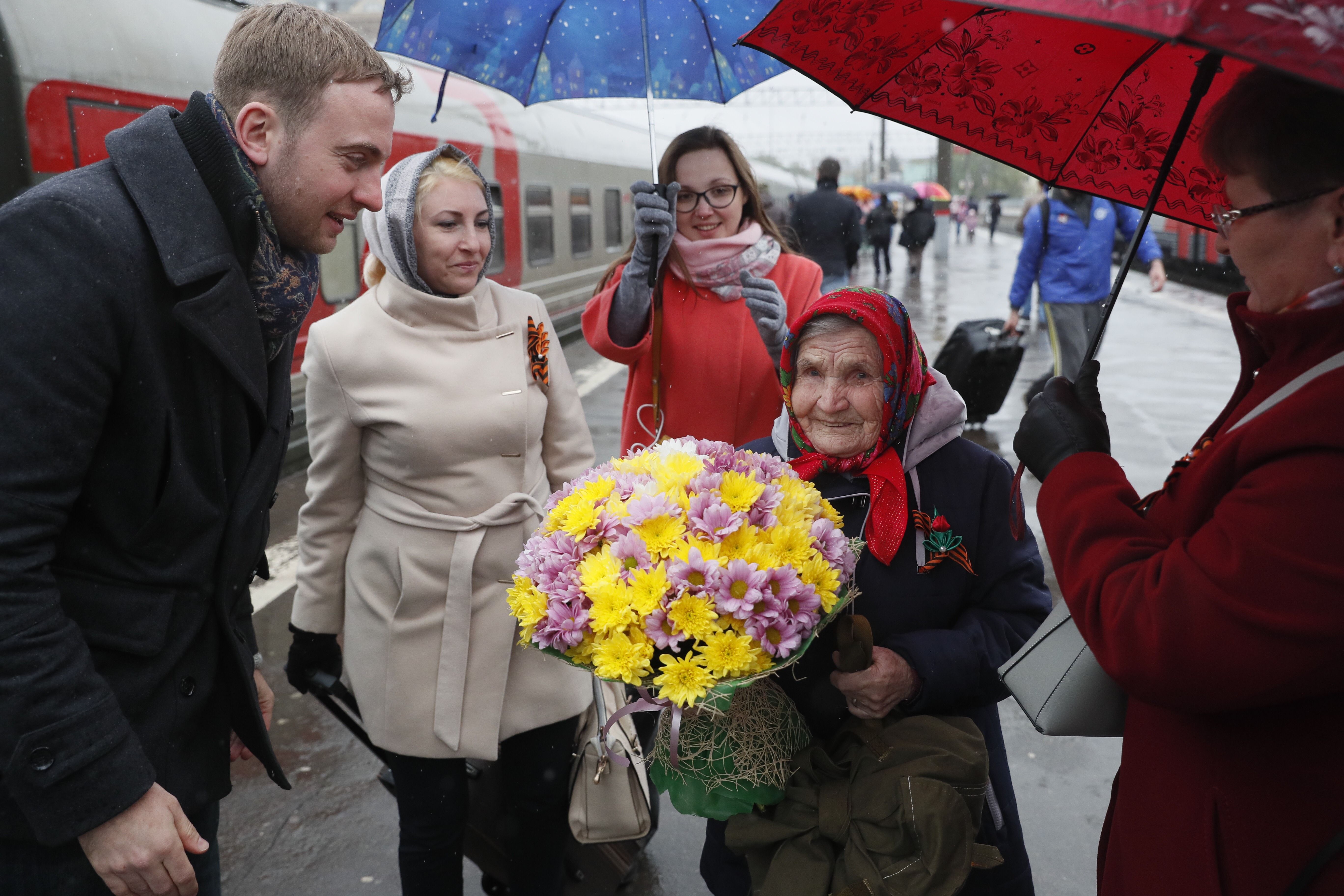 Александра Кузнецова ветеран войны из малой пурги.