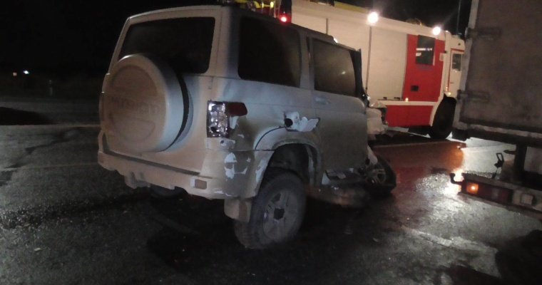 Водитель УАЗа погиб в аварии с грузовиком в Малопургинском районе