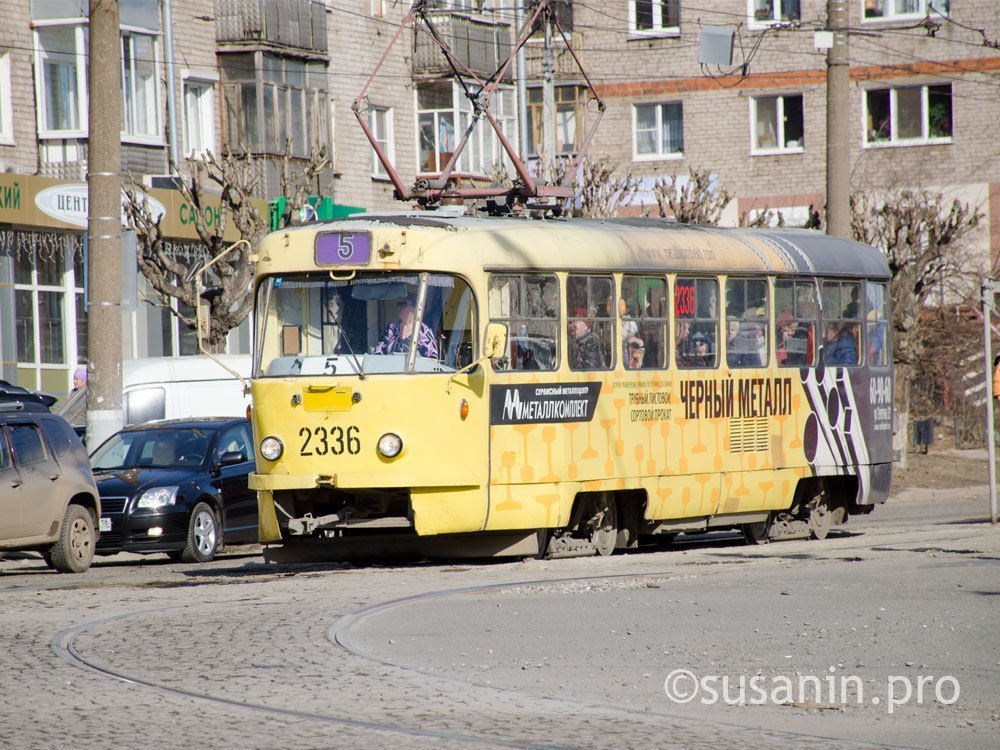 Маршрут трамвая №5 временно изменится в Ижевске