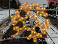 На создание нарядного облика Ижевска к Новому году планируют потратить более 17 млн рублей