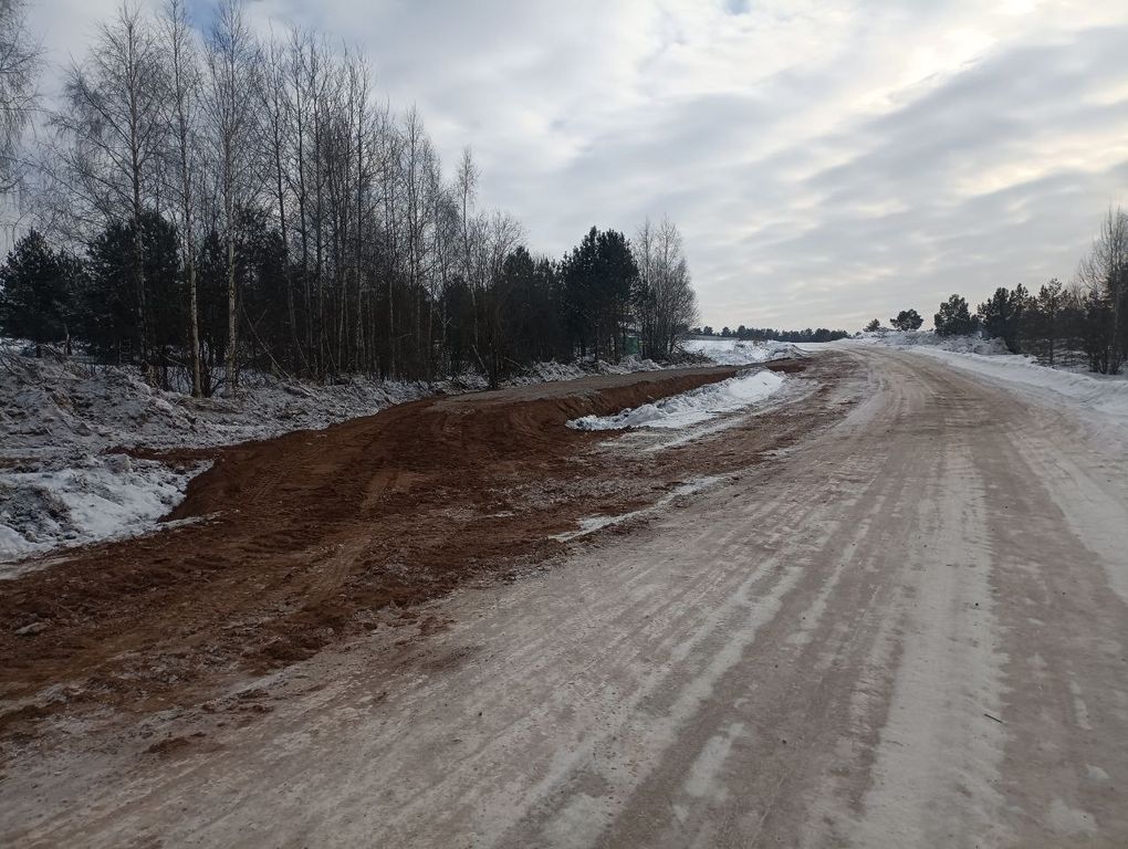 В селе Вавож начался ремонт объездной дороги