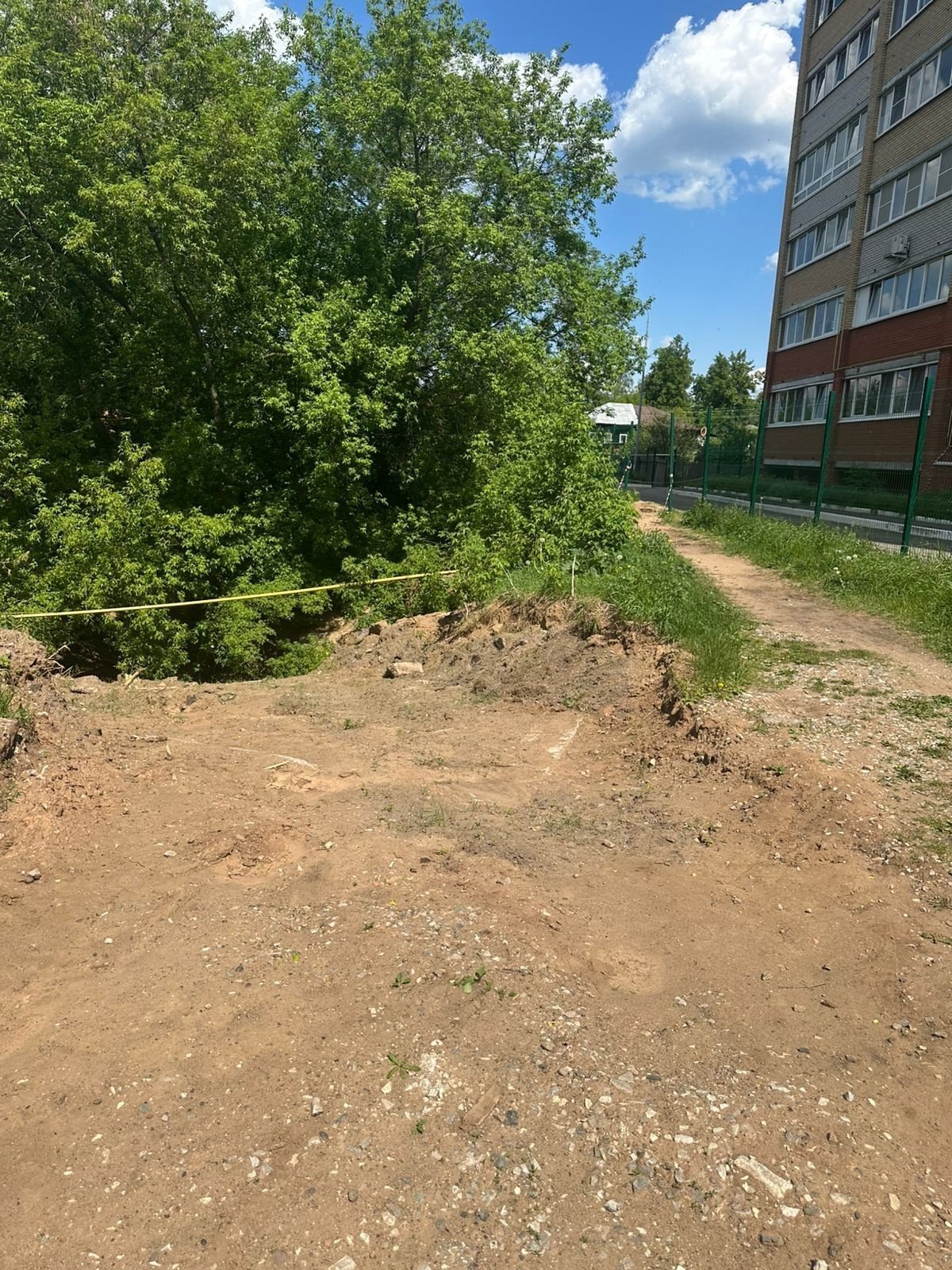 В Воткинске определили порядок работ для устранения промыва грунта на улице Спорта 