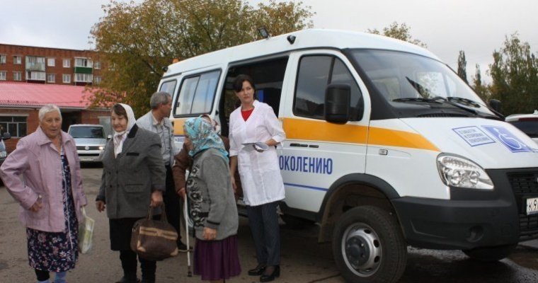 Медицинскую помощь на дому будут оказывать жителям сельских районов Удмуртии старше 65 лет