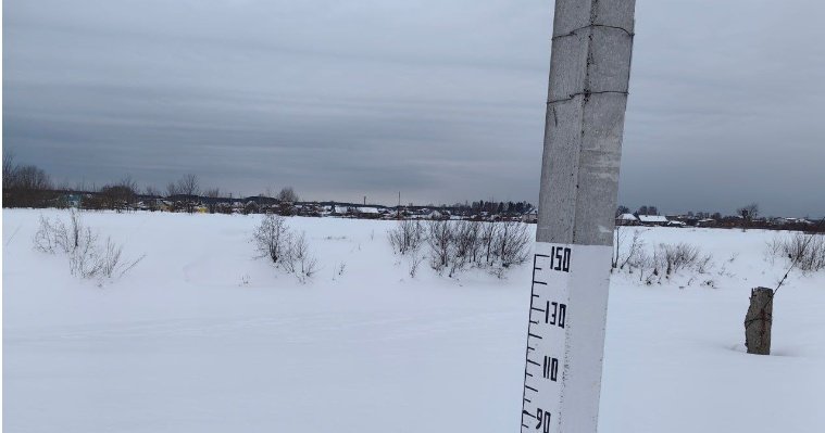 Паводок в Удмуртии прогнозируется в марте