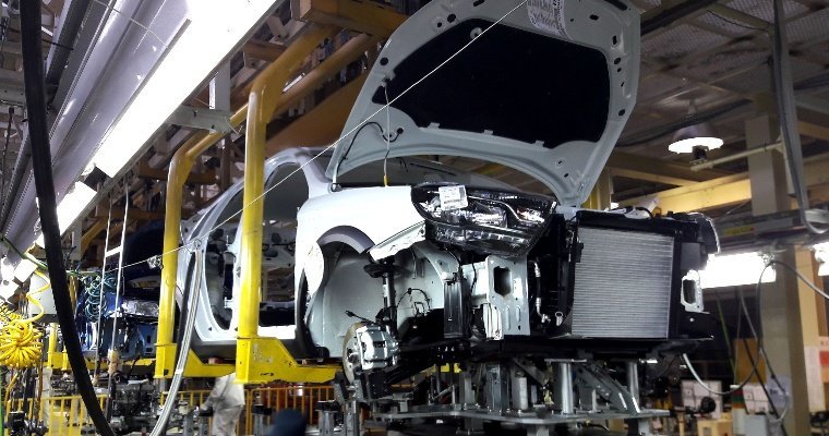 Производство автомобилей в Удмуртии снизилось на 61%