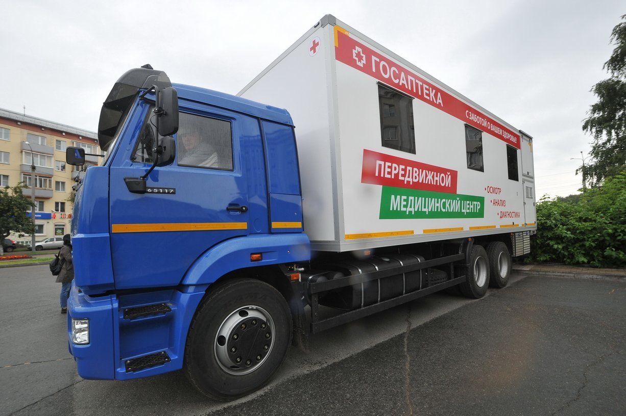 Передвижные медицинские комплексы побывали в 484 селениях Удмуртии