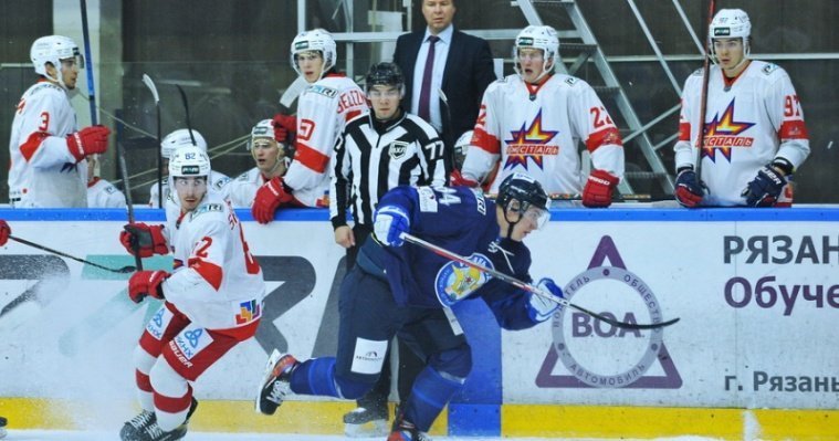 Хоккеисты «Ижстали» одержали на выезде победу над командой «Рязань-ВДВ»