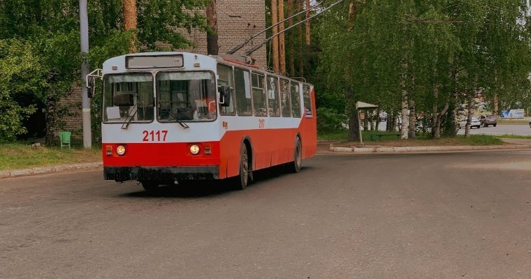 В выходные на улице Петрова в Ижевске ограничат движение троллейбусов 