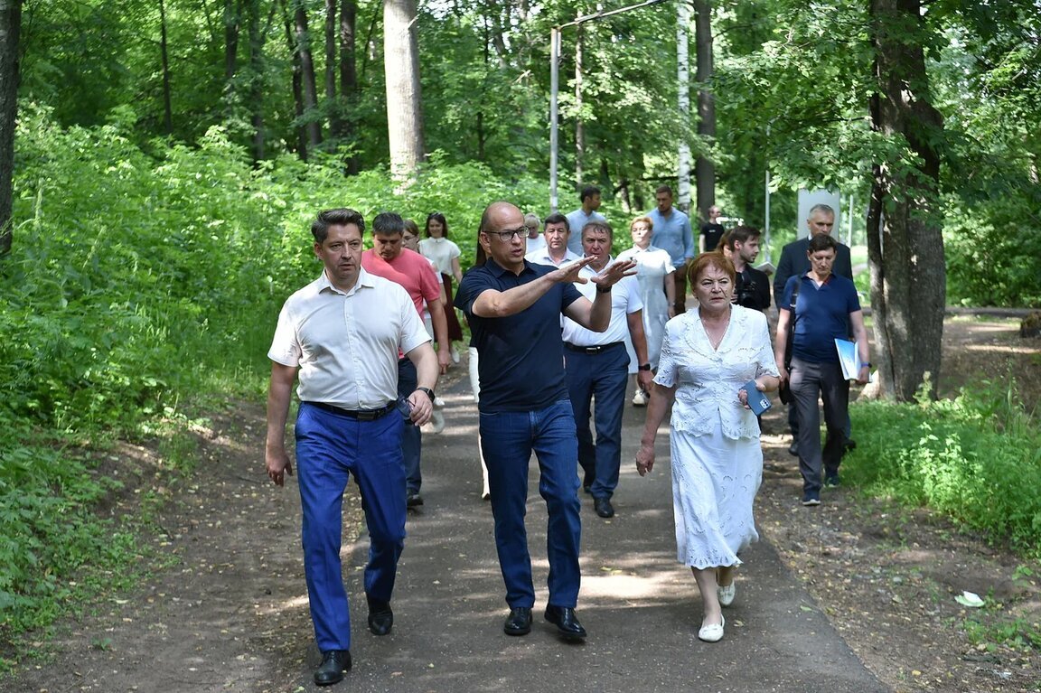 Курс на ускорение: в Ижевске сократят сроки благоустройства Берёзовой рощи