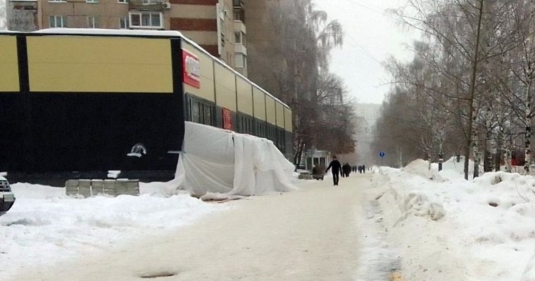 На месте бывшего сквера на улице Молодёжной в Ижевске может появиться паб 