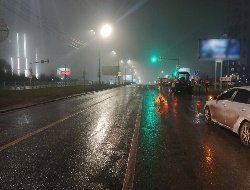 В Ижевске пьяный водитель сбил дорожника и скрылся с места ДТП