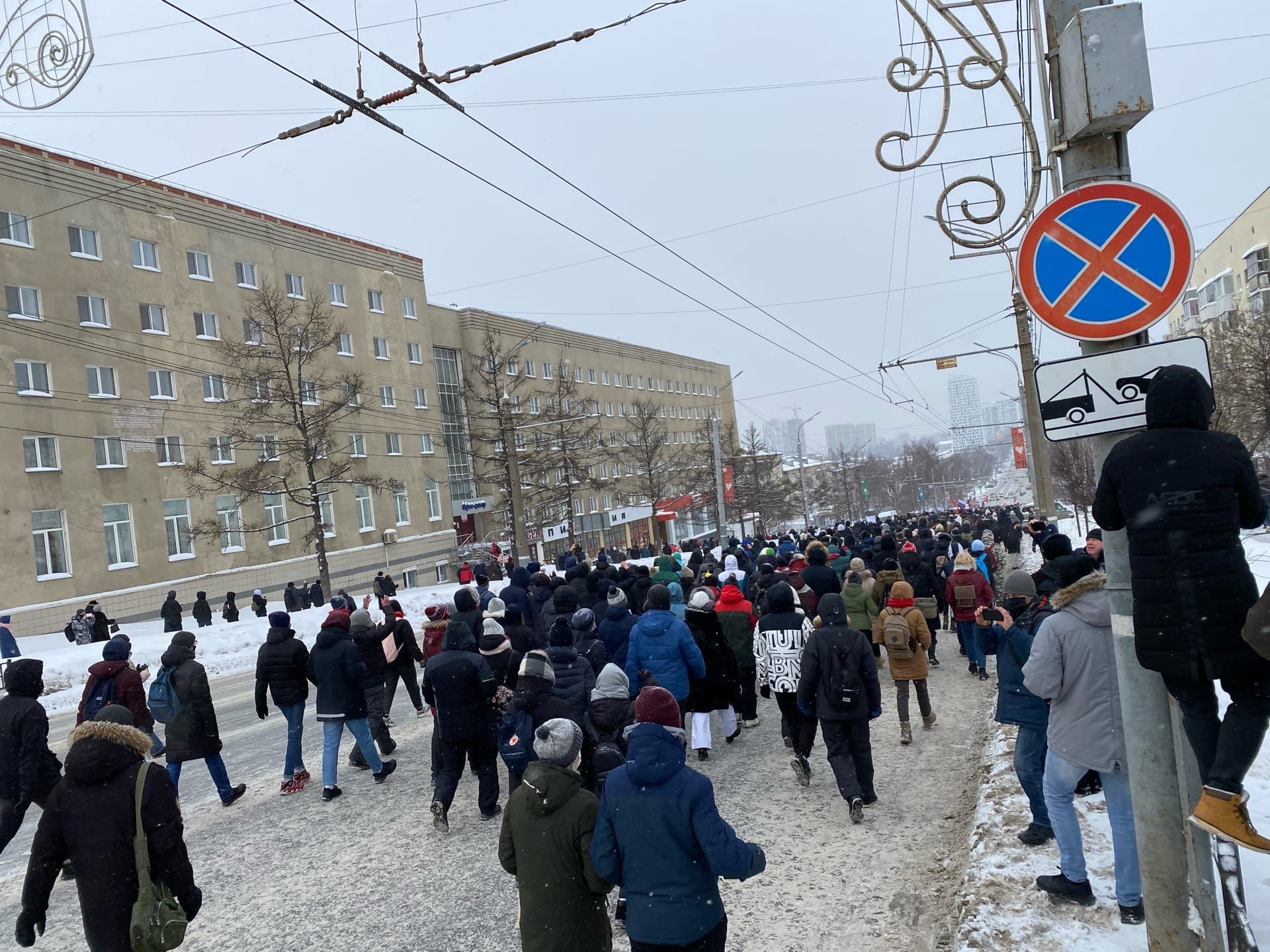 

В Ижевске возбудили уголовное дело из-за массового выхода людей на дороги в день митинга

