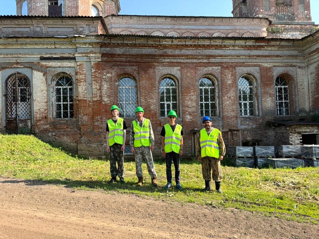 Реставрация Вознесенского храма началась в селе Сада в Удмуртии