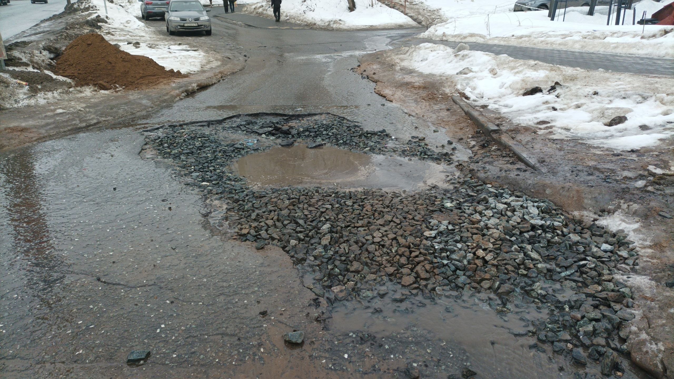 Ижевский провал: опасные участки дорог в городе