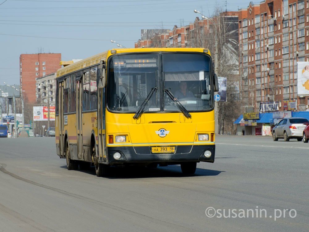 24 ДТП с участием автобусов произошло в Ижевске с начала года