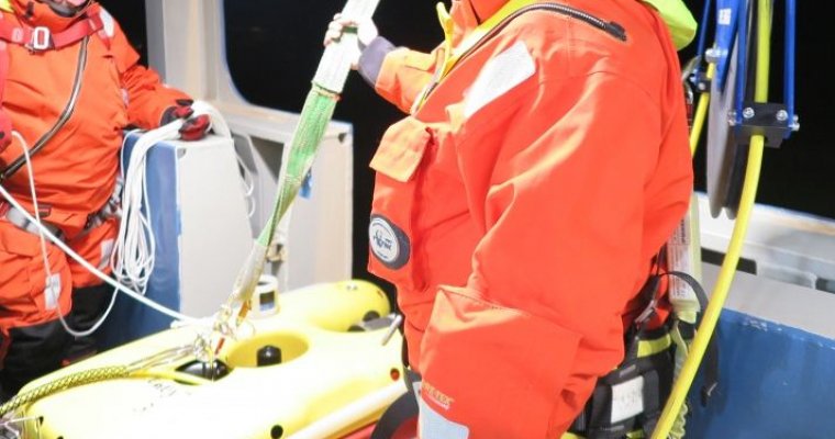 Подводный аппарат МЧС России обследовал упавший в море Ми-8 у берегов Шпицбергена