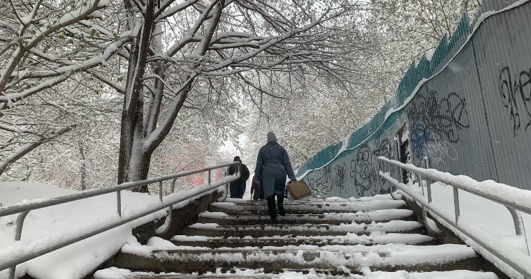 Высота сугробов в Ижевске и Воткинске достигла 81 сантиметра 